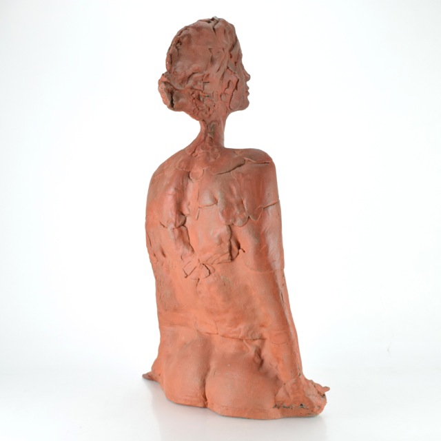 Original Tuska Ceramic Female Sculpture