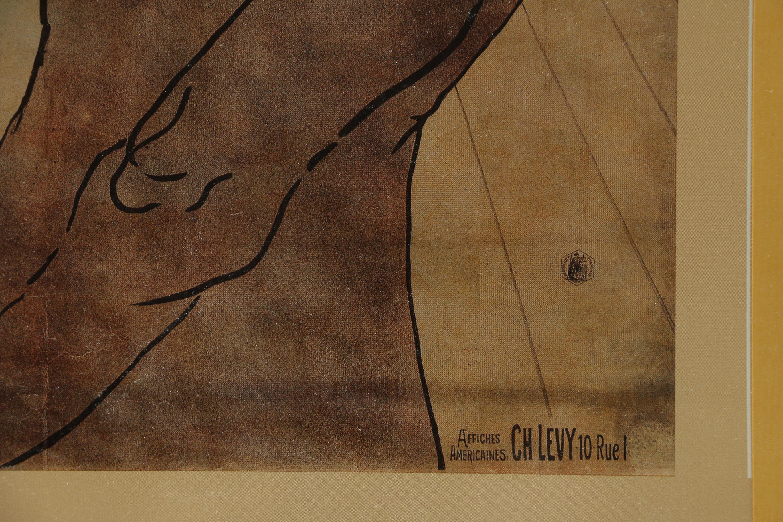 Henri Toulouse-Lautrec Offset Lithograph “Moulin Rouge, Concert Bal”