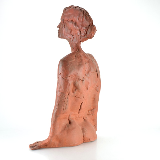 Original Tuska Ceramic Female Sculpture