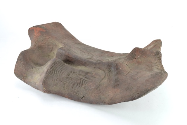 Original Tuska Abstract Clay Sculpture