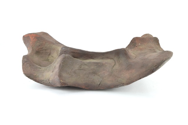 Original Tuska Abstract Clay Sculpture