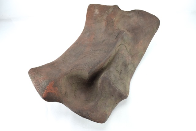 Original Tuska Abstract Clay Sculpture