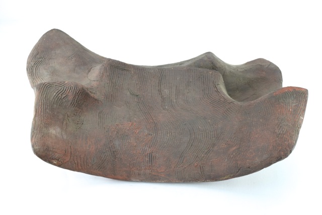 Original Tuska Abstract Clay Sculpture