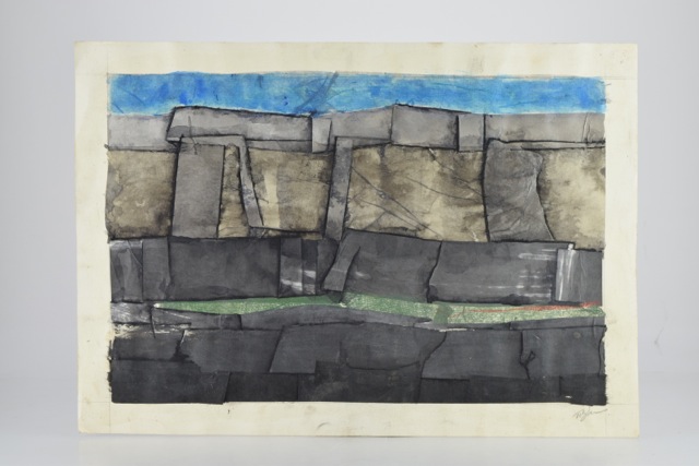 Original Tuska Mixed Media Painting