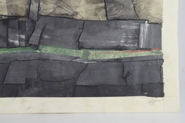 Original Tuska Mixed Media Painting