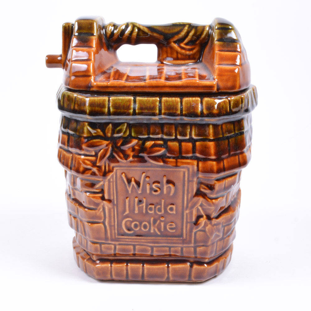 McCoy Pottery "Wishing Well" Cookie Jar