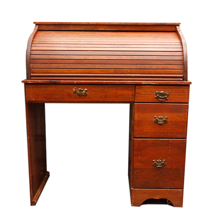 Chippendale Style Rolltop Desk