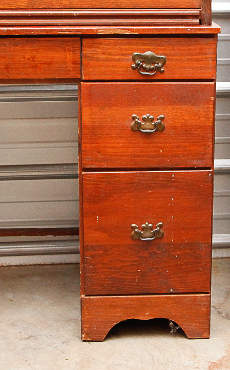 Chippendale Style Rolltop Desk