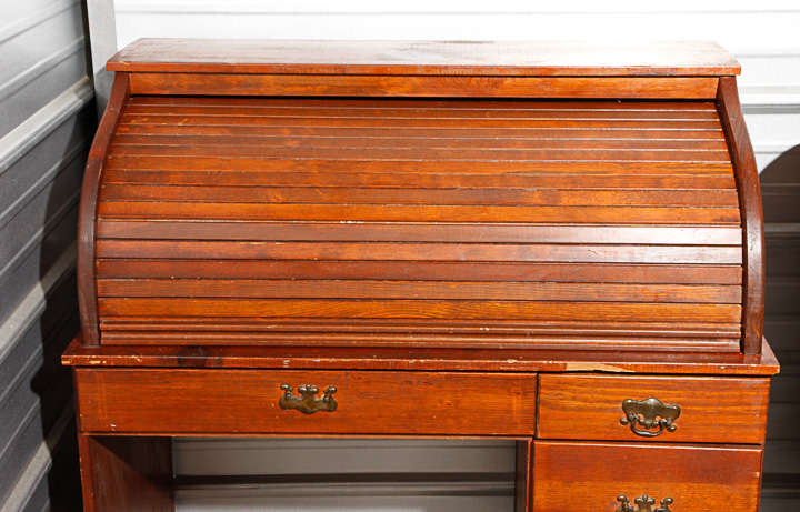 Chippendale Style Rolltop Desk