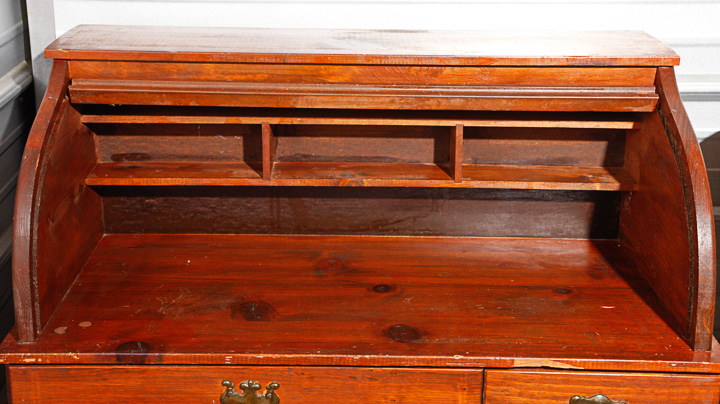 Chippendale Style Rolltop Desk