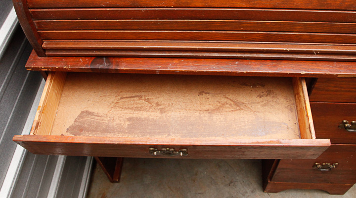 Chippendale Style Rolltop Desk