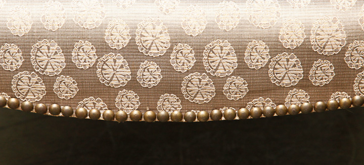 Pair of Michigan Furniture Vintage Upholstered Arm Chairs