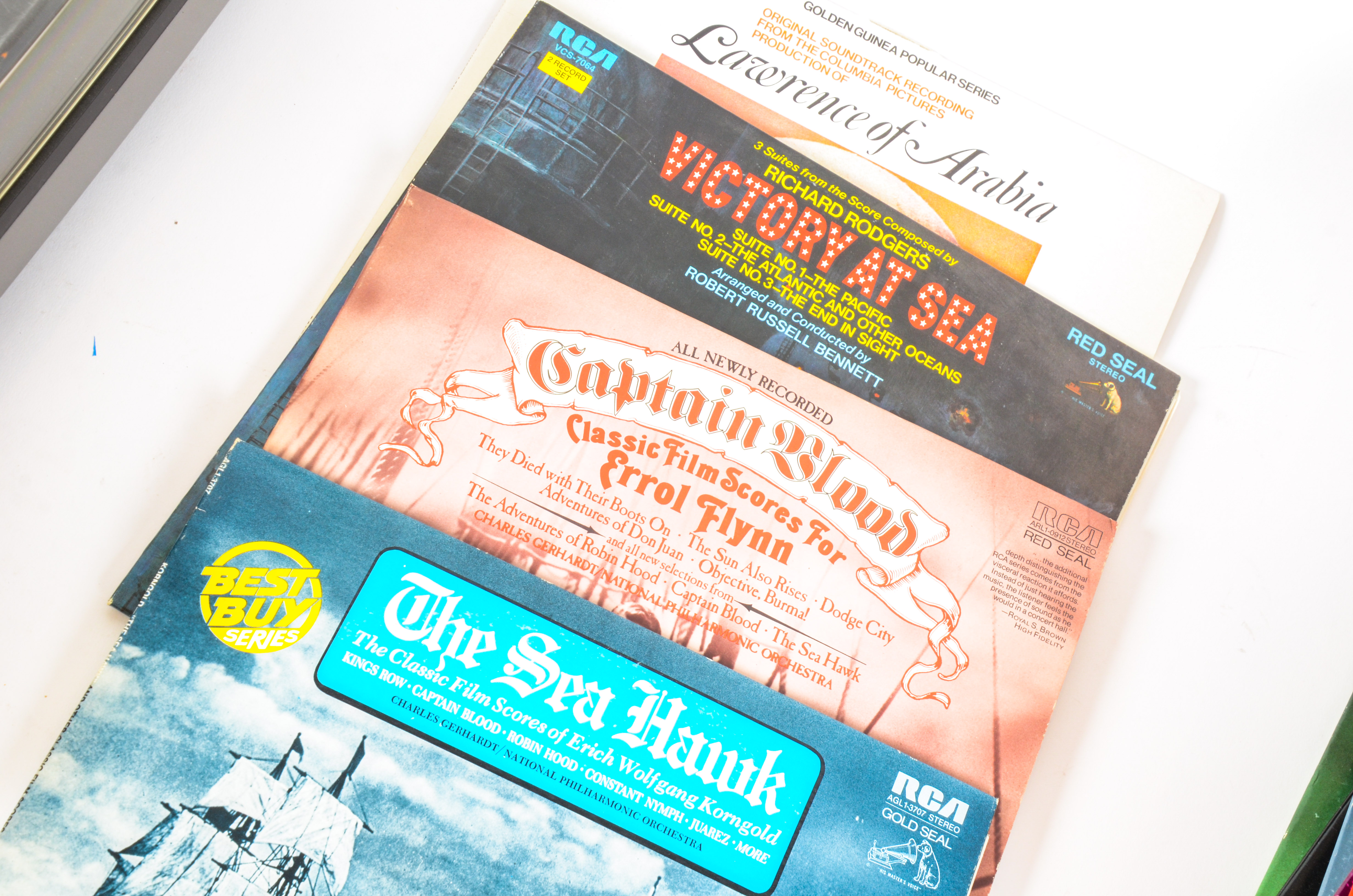 JVC Turntable and Orchestral Records