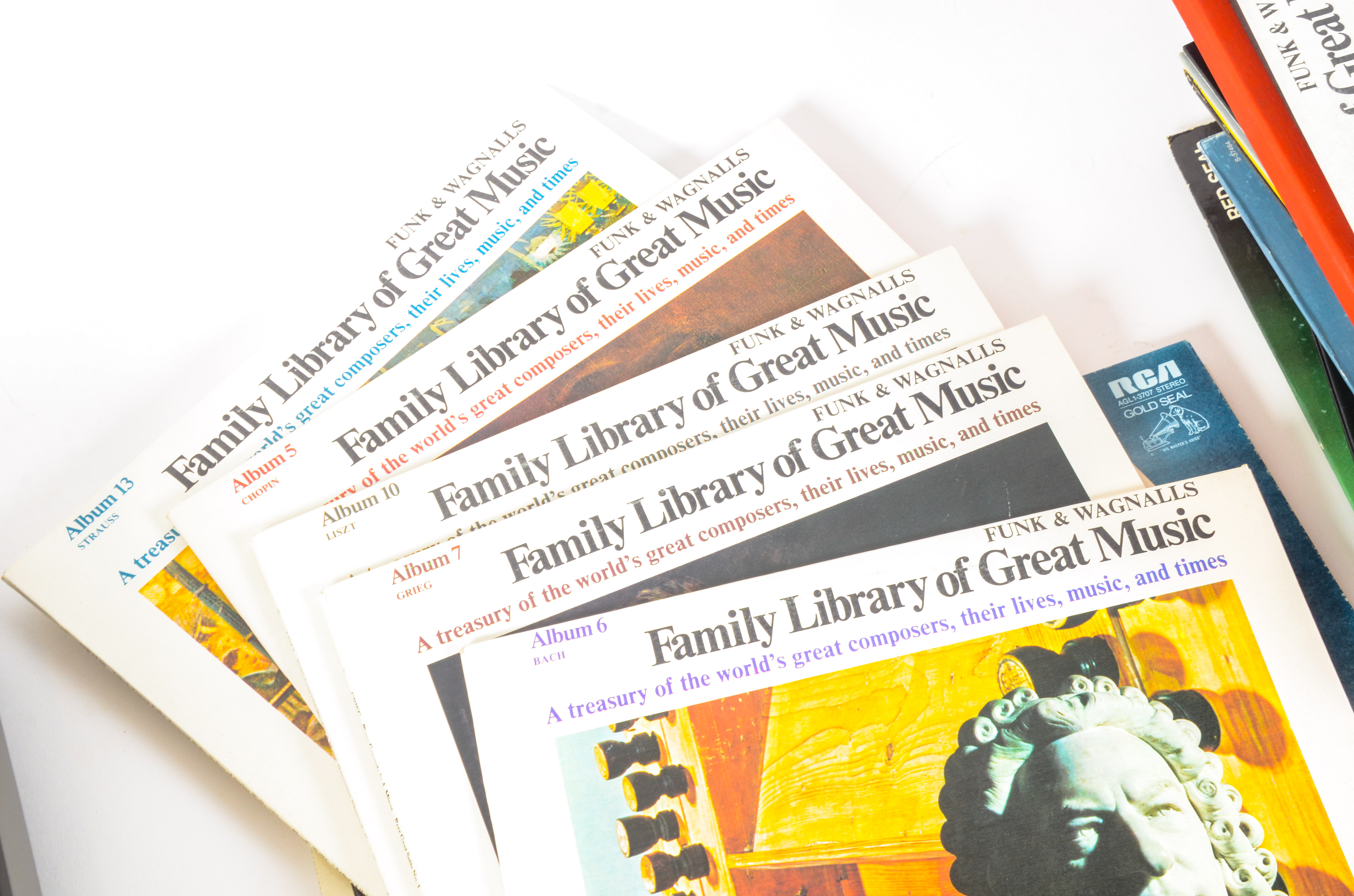 JVC Turntable and Orchestral Records