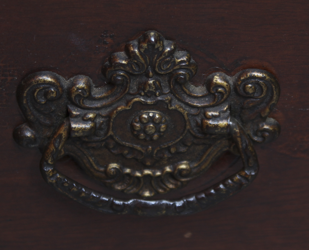 Circa 1930s Jacobean Style China Cabinet