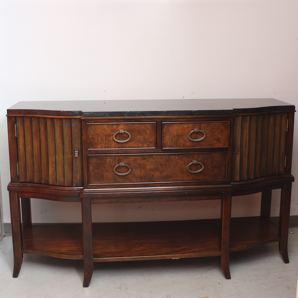 Universal Furniture Marble Top Sideboard