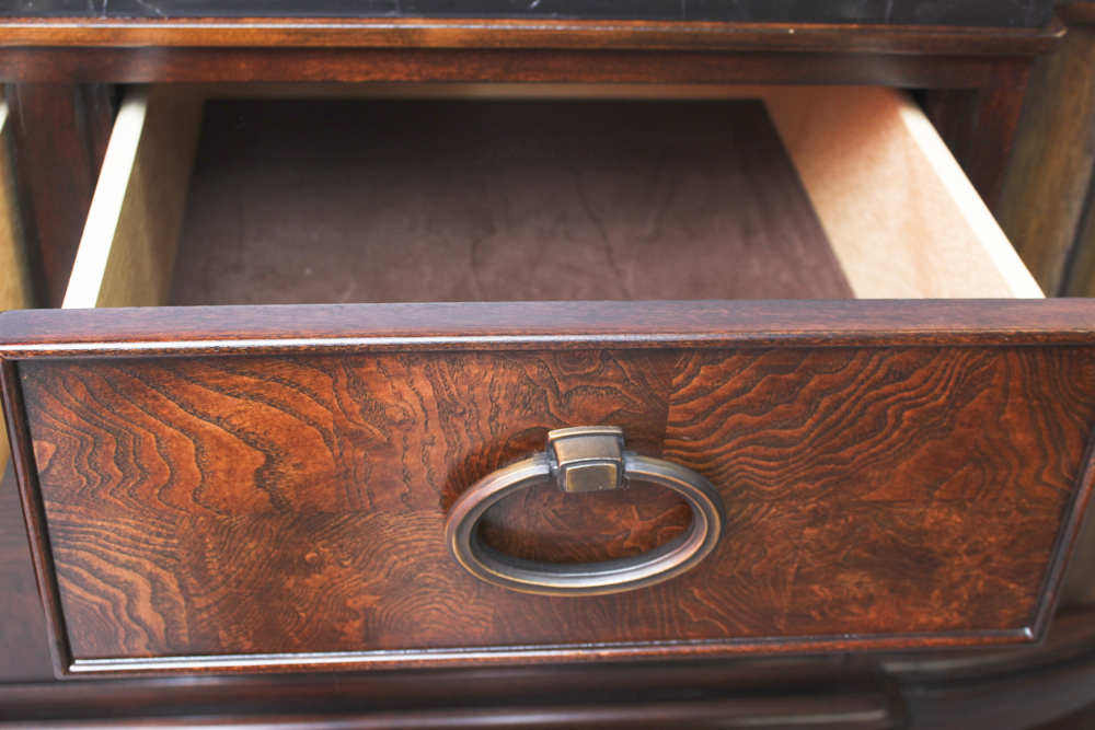 Universal Furniture Marble Top Sideboard