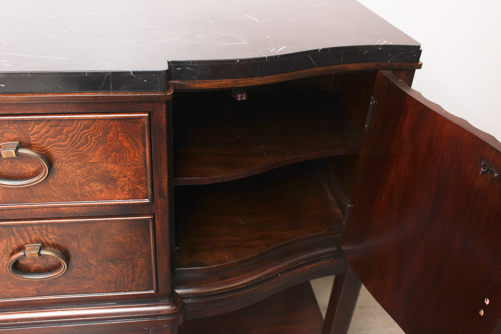 Universal Furniture Marble Top Sideboard