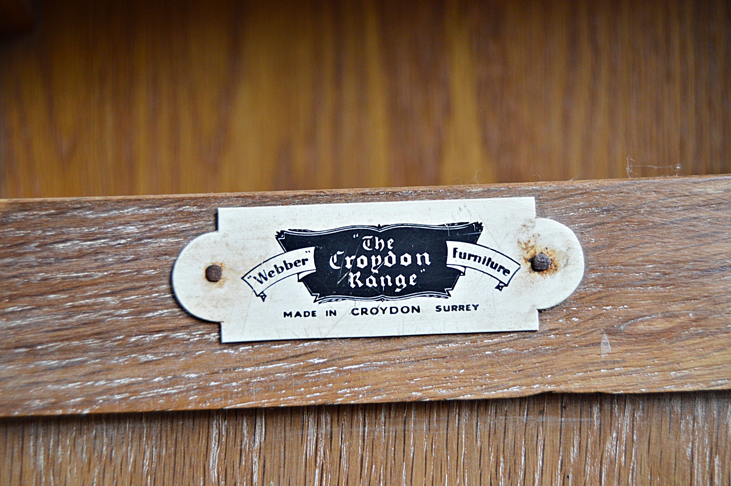 Vintage English Gothic Style Oak Bar