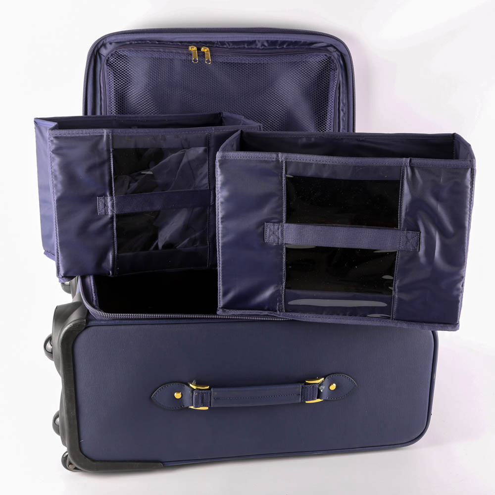 Joy Mangano Rolling Overnight Luggage and Tote