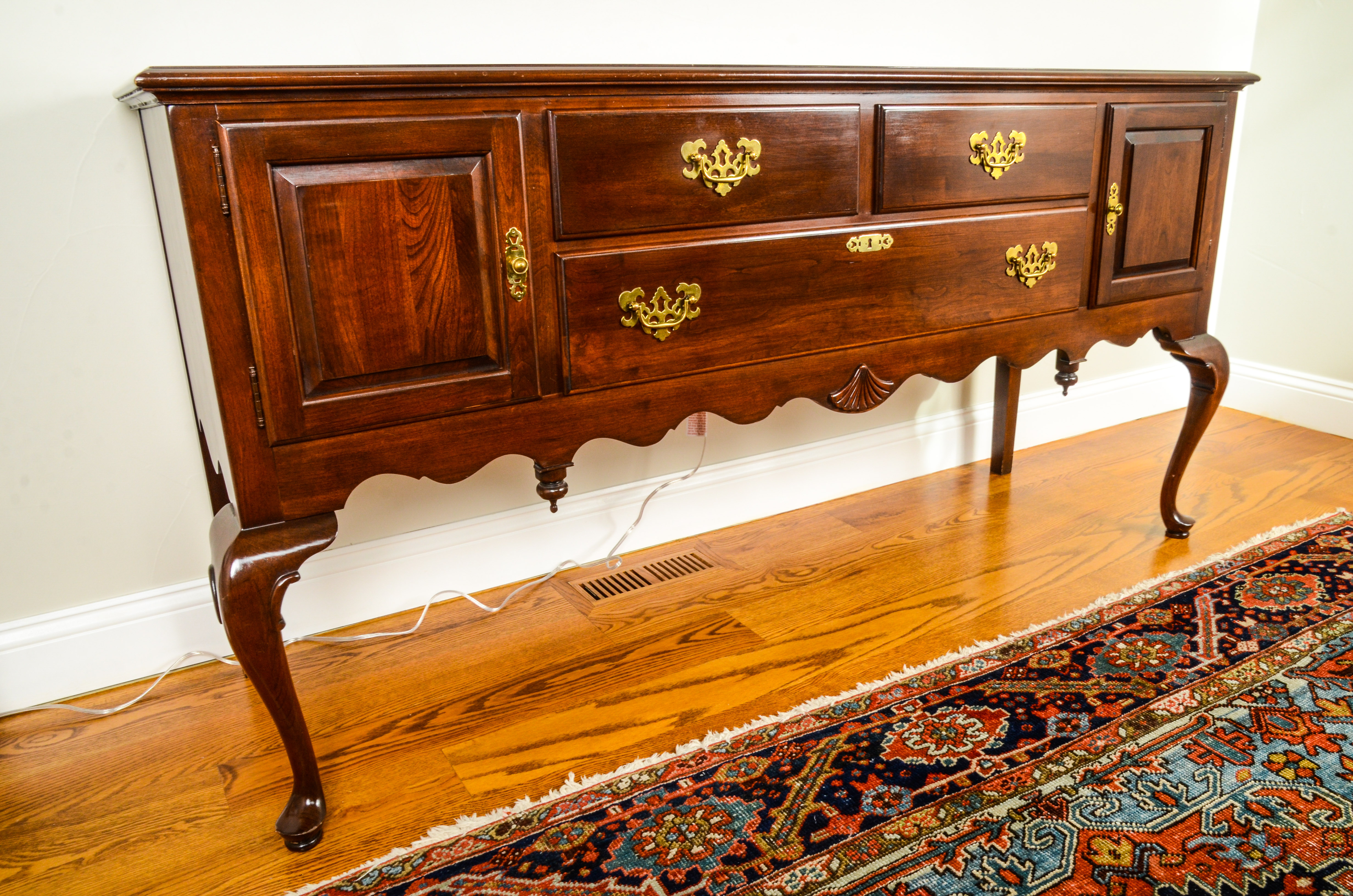 Traditional Style Ethan Allen Buffet Table