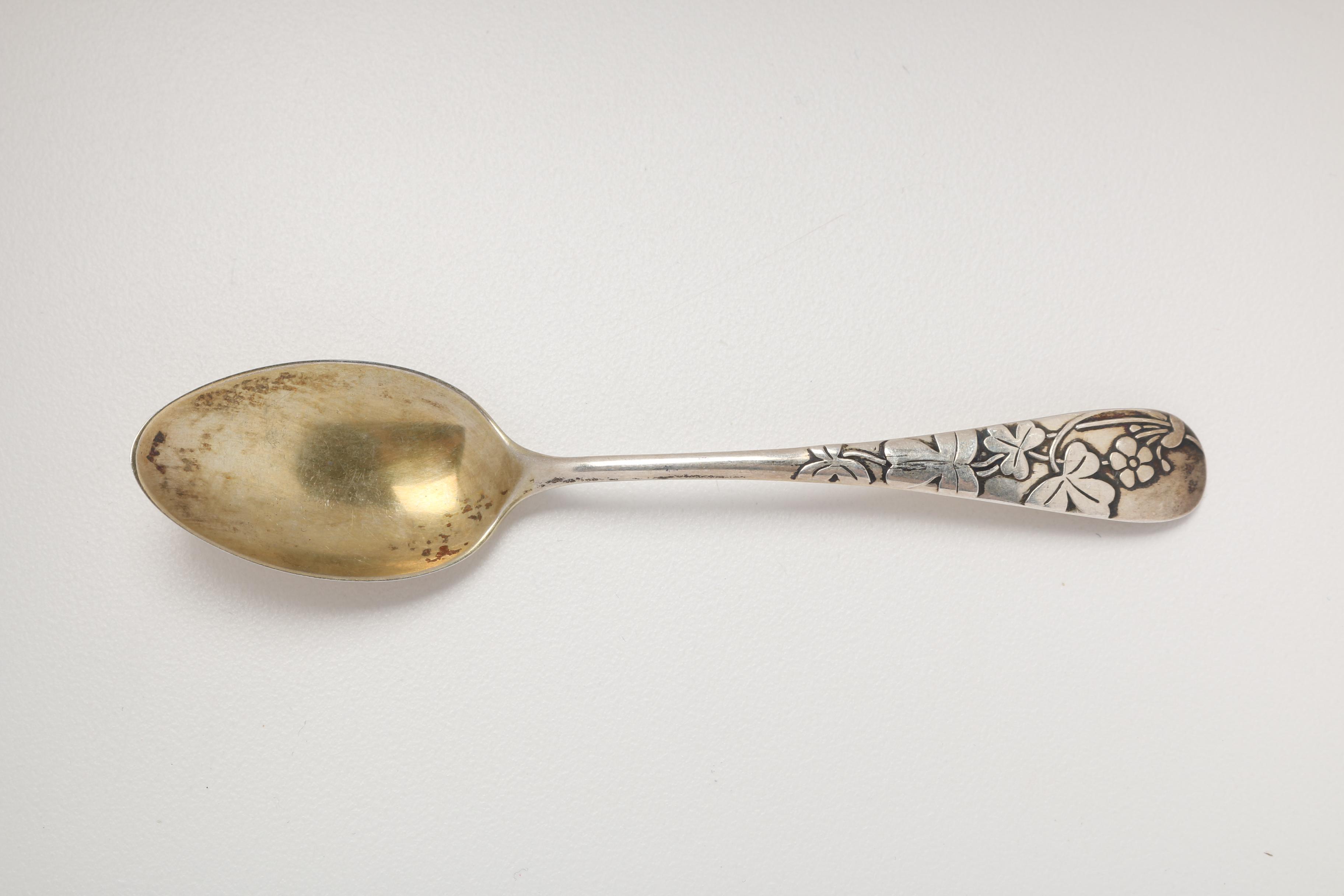 Sterling Silver Demitasse Spoons Featuring Gorham and Frank M. Whiting