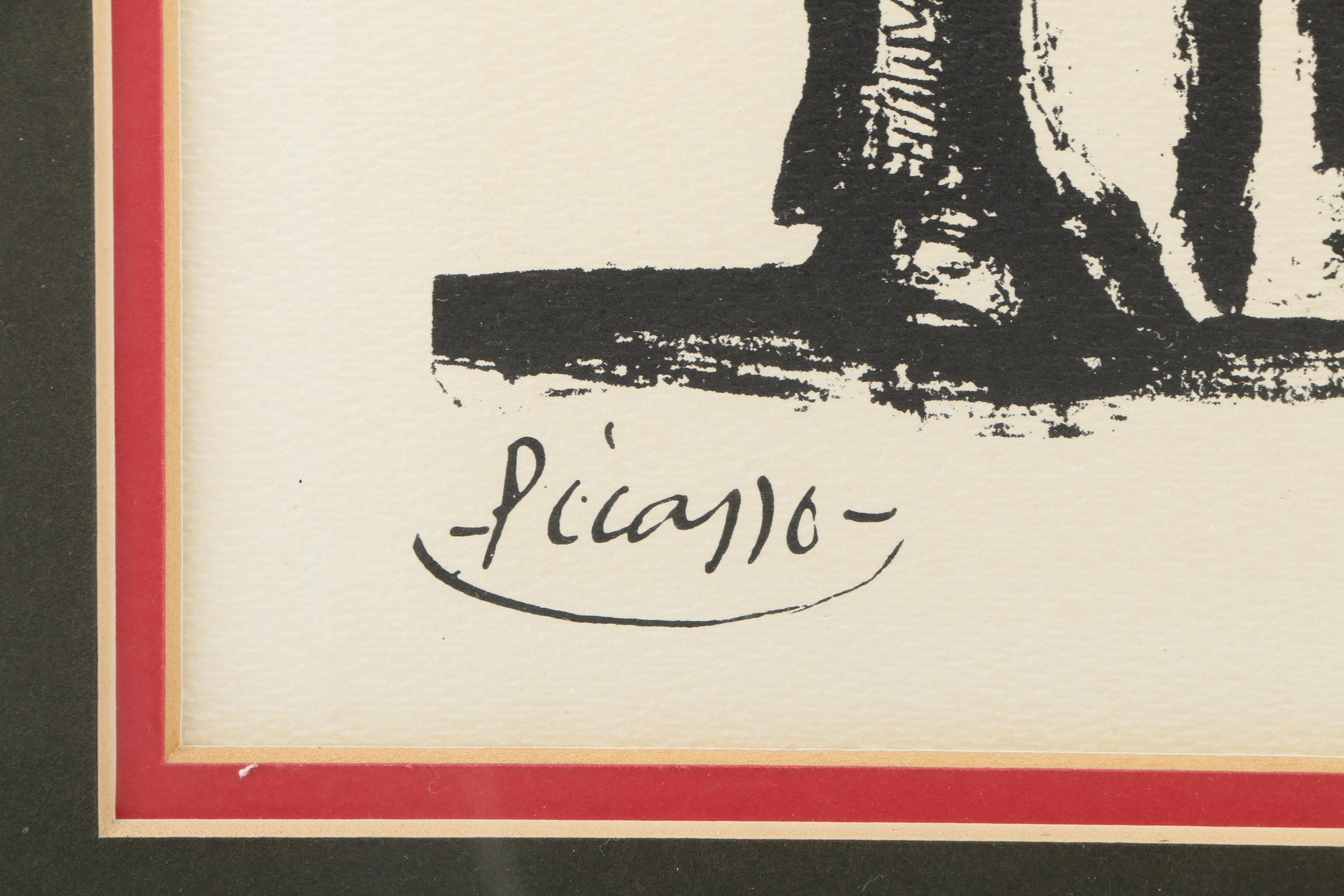 After Pablo Picasso Lithograph "The Bull (Le Taureau), State IV"