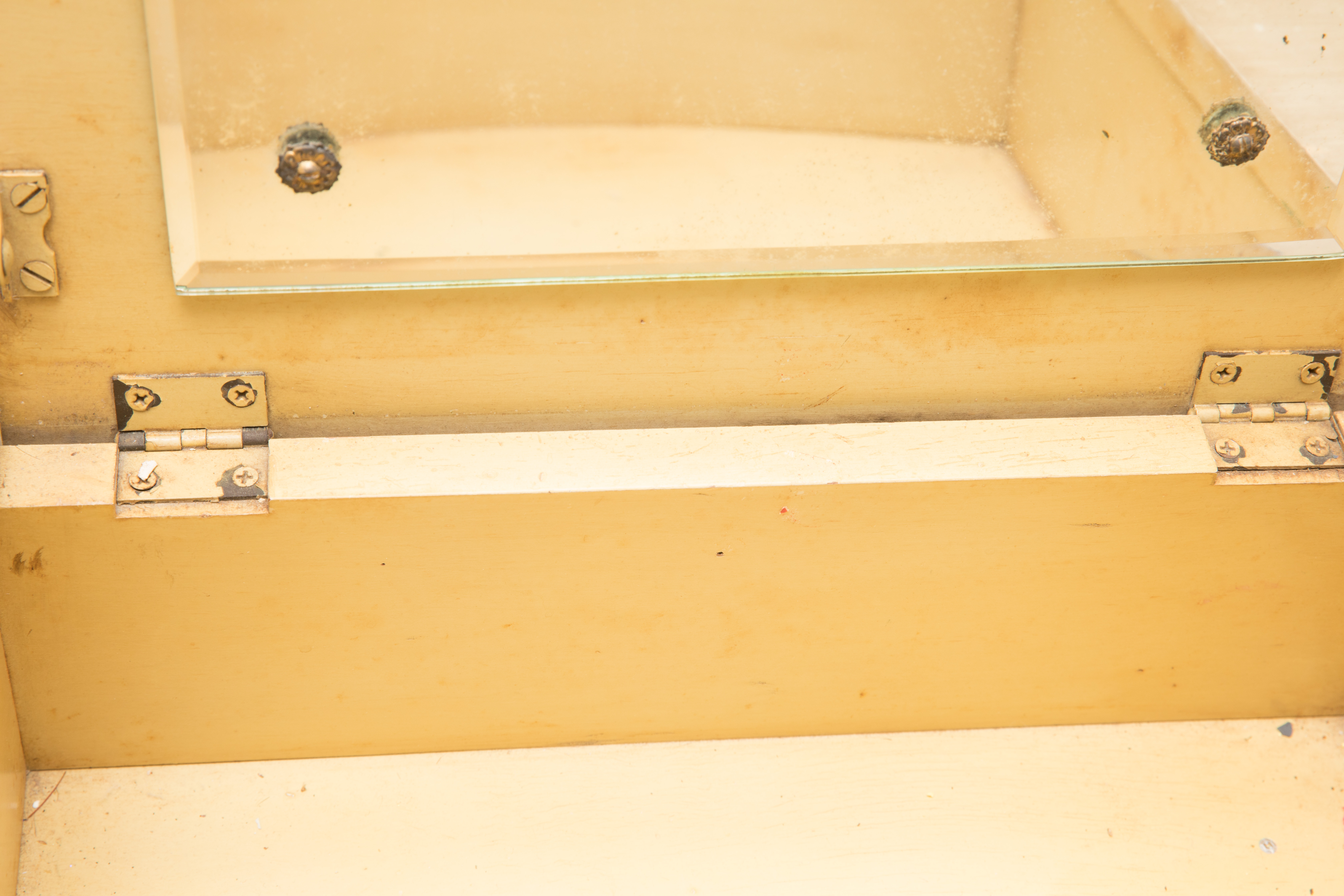 Vintage French Provincial Style Vanity and Bench by Drexel