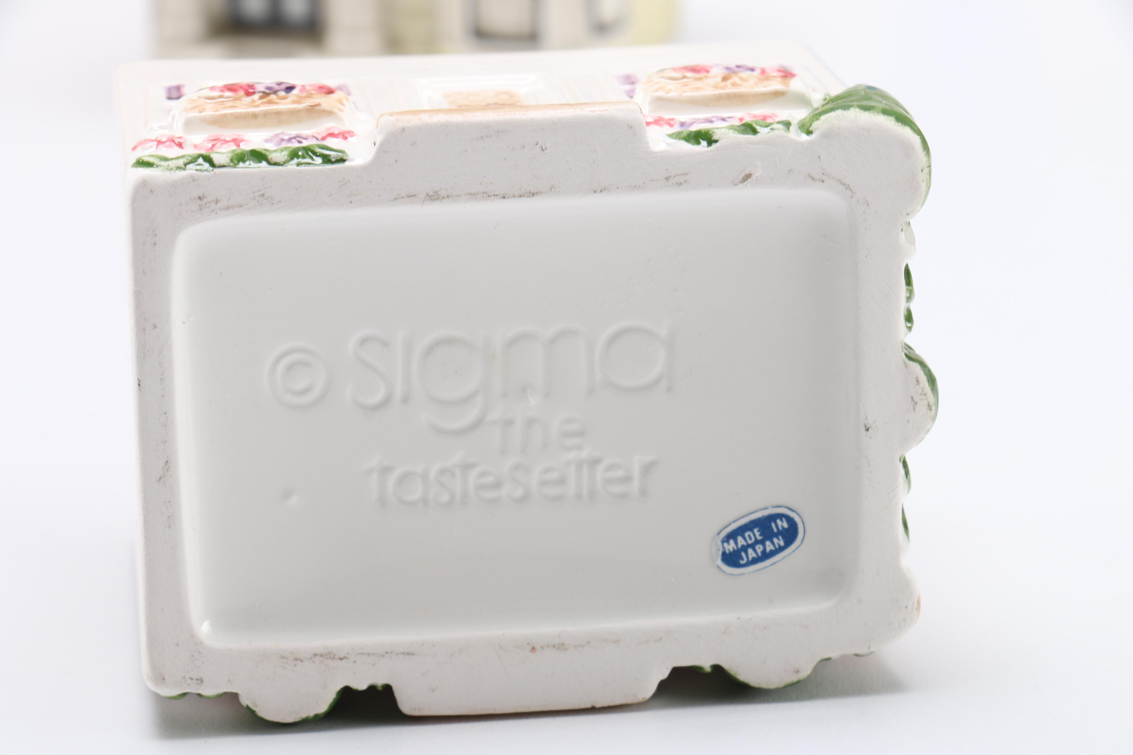 Collection of Ceramic House Themed Decor