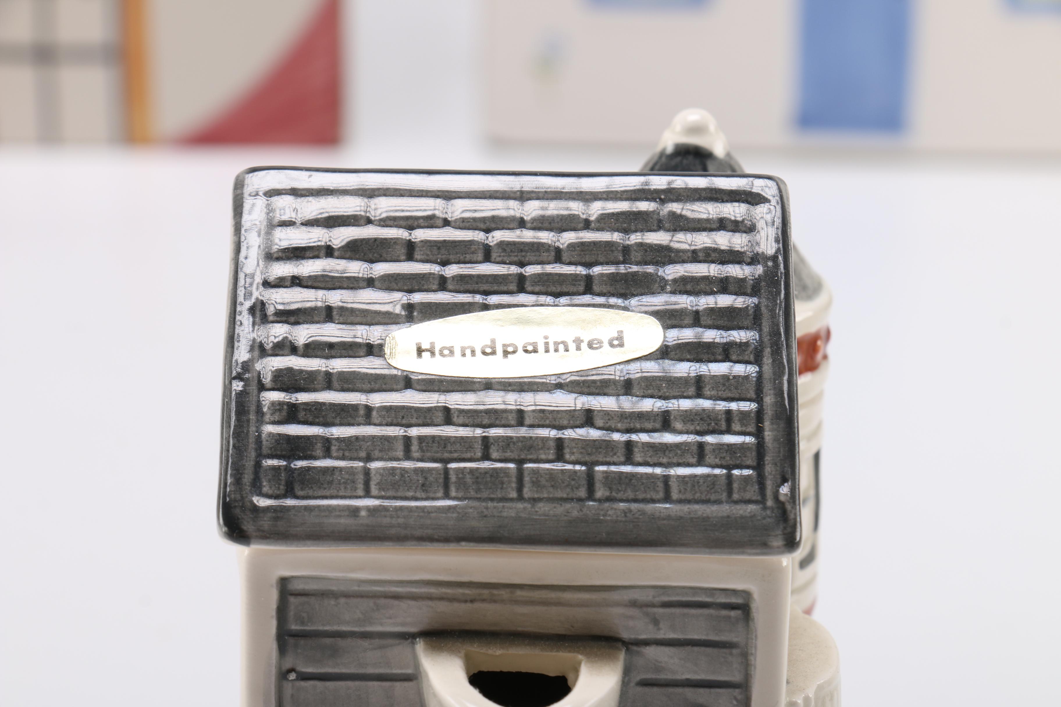 Collection of Ceramic House Themed Decor