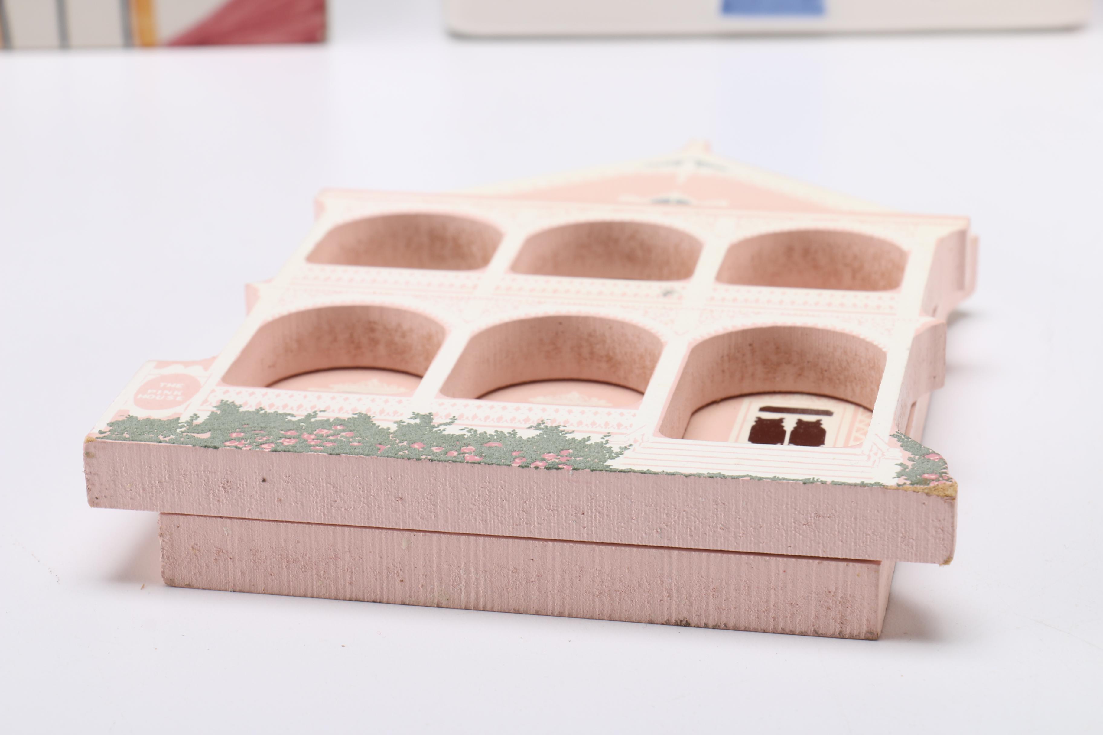 Collection of Ceramic House Themed Decor