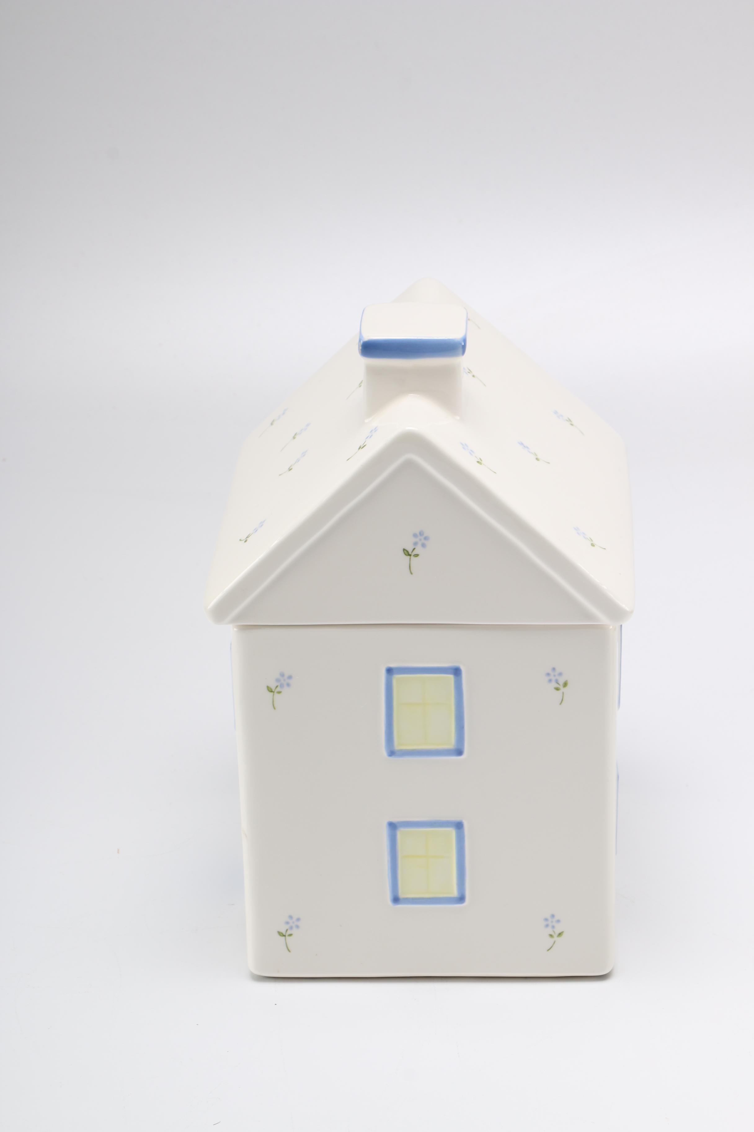 Collection of Ceramic House Themed Decor