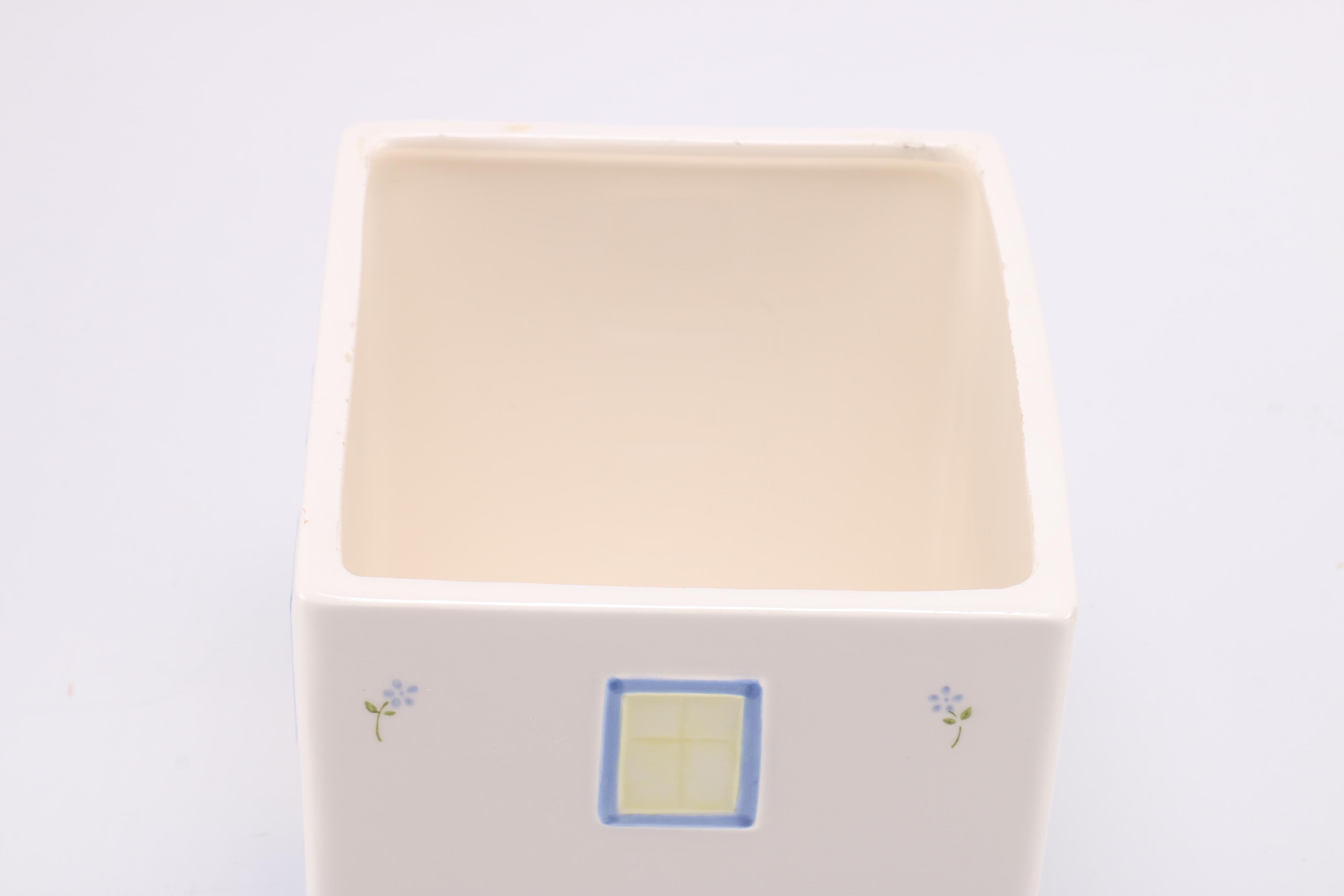 Collection of Ceramic House Themed Decor