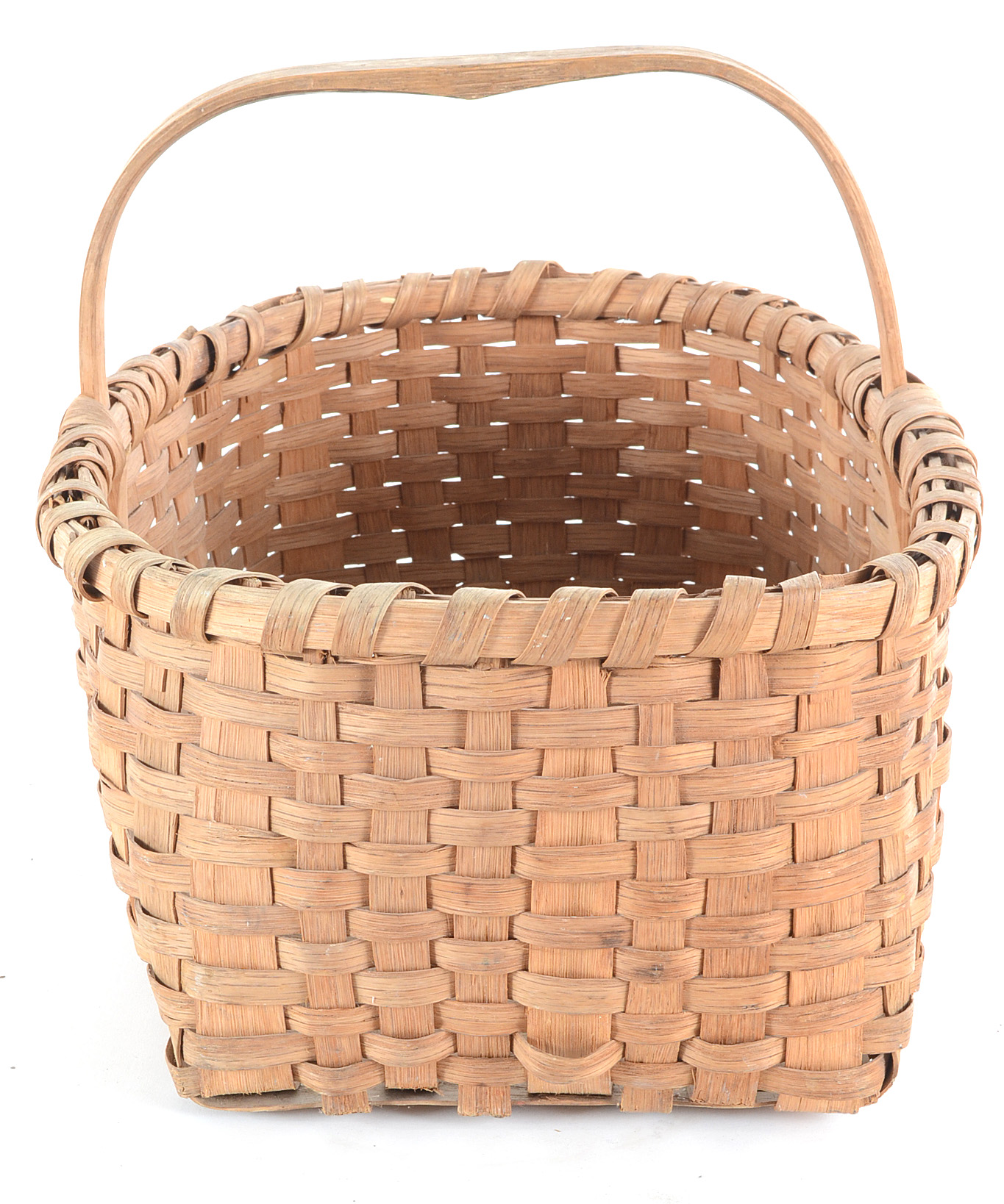 Vintage Splint Hickory Basket