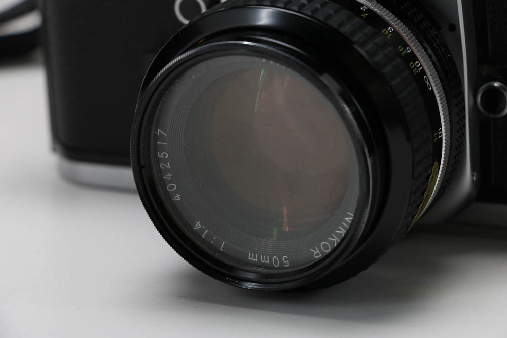 Vintage Nikon 35mm Camera, Case and Accessories