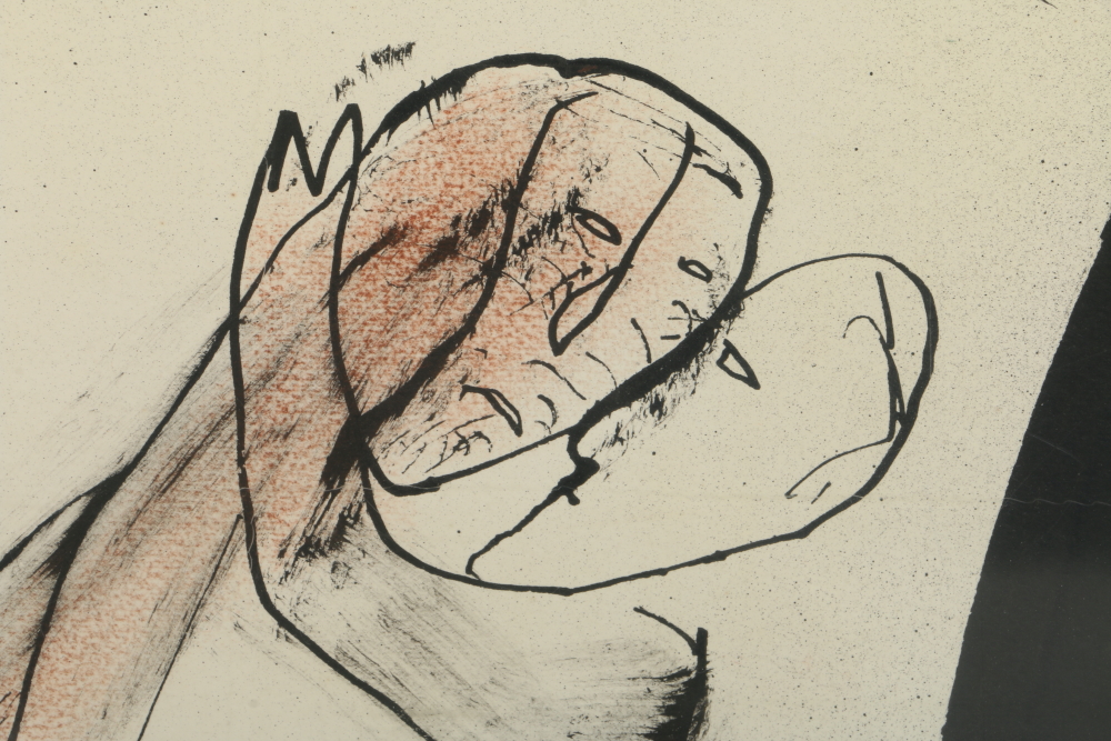 Jordi Samso Bastardas Mixed Media Painting