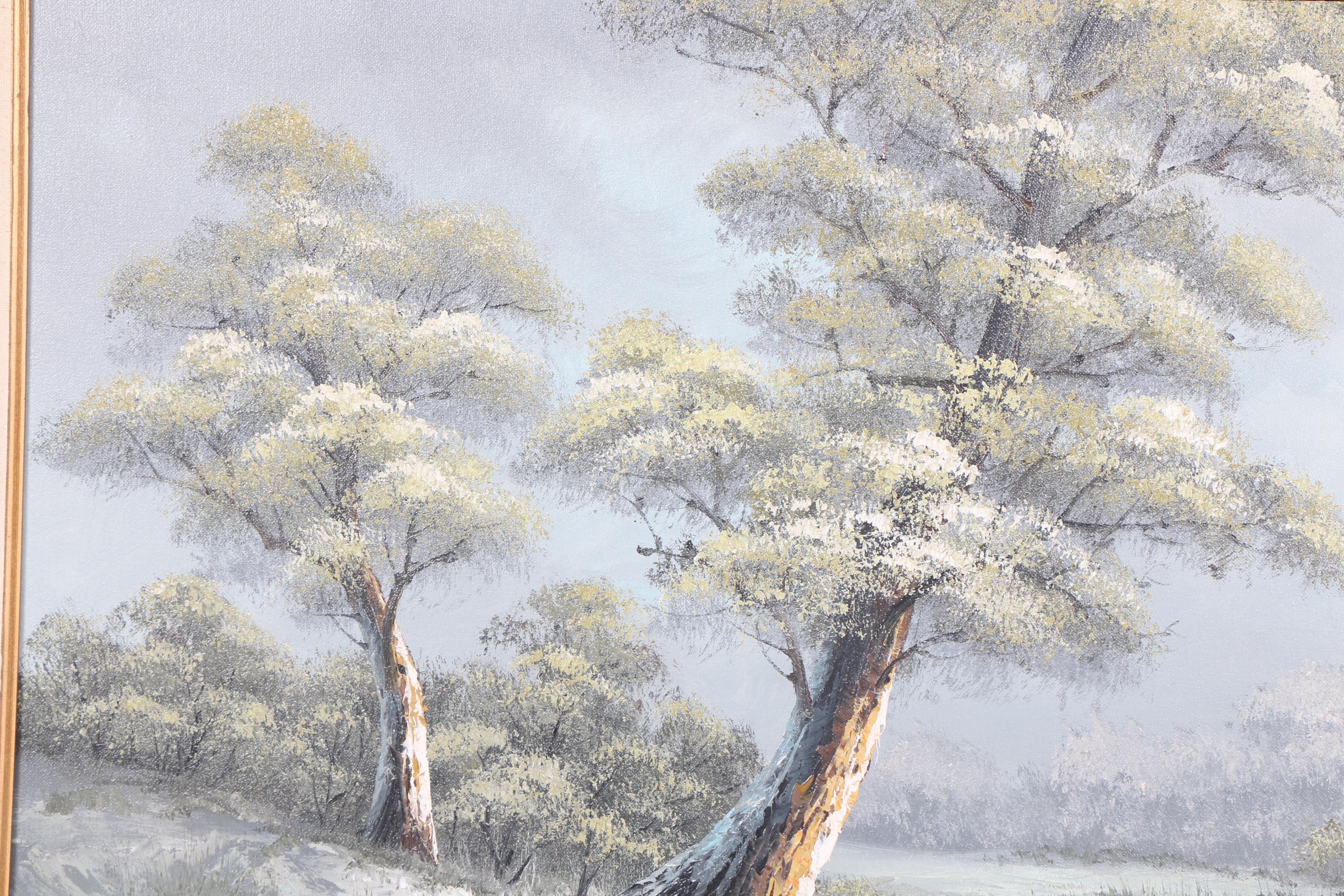 Deacon Oil Painting on Canvas Landscape