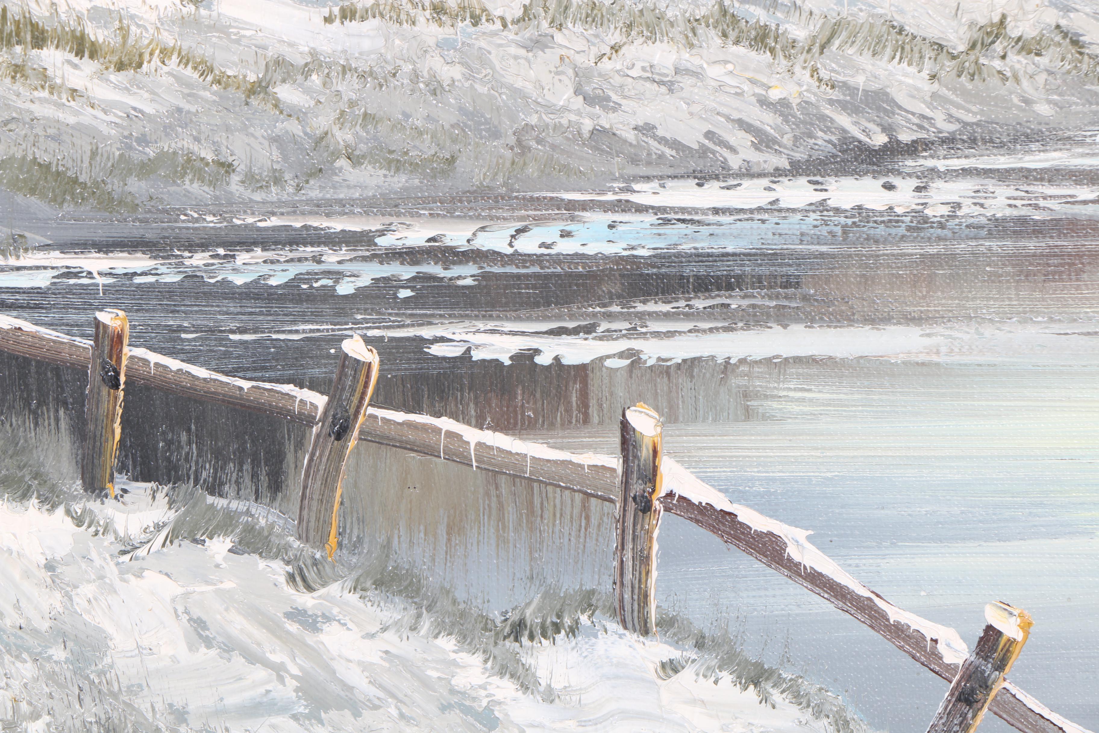 Deacon Oil Painting on Canvas Landscape