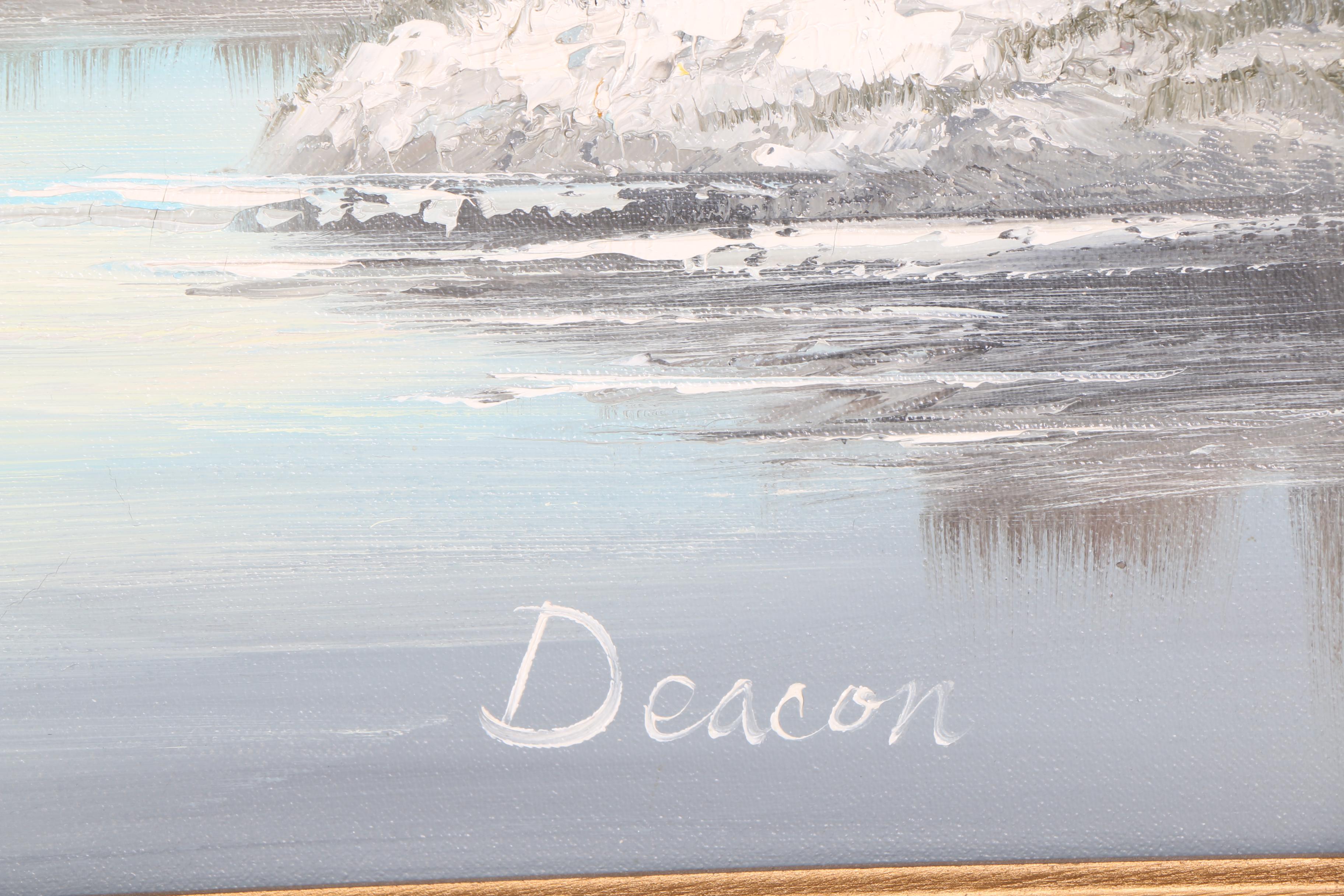 Deacon Oil Painting on Canvas Landscape
