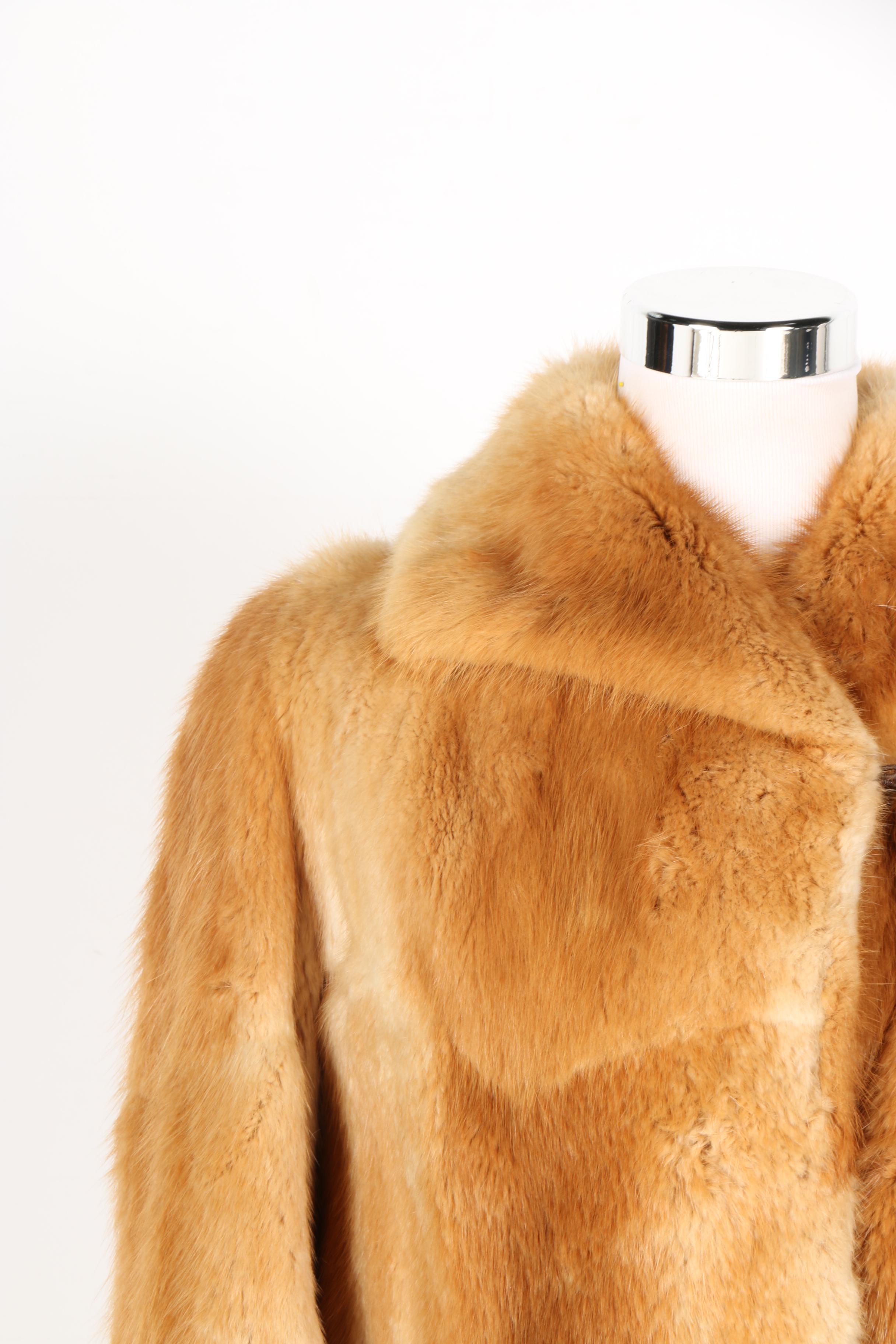 Claude Bison Full-Length Fur Coat
