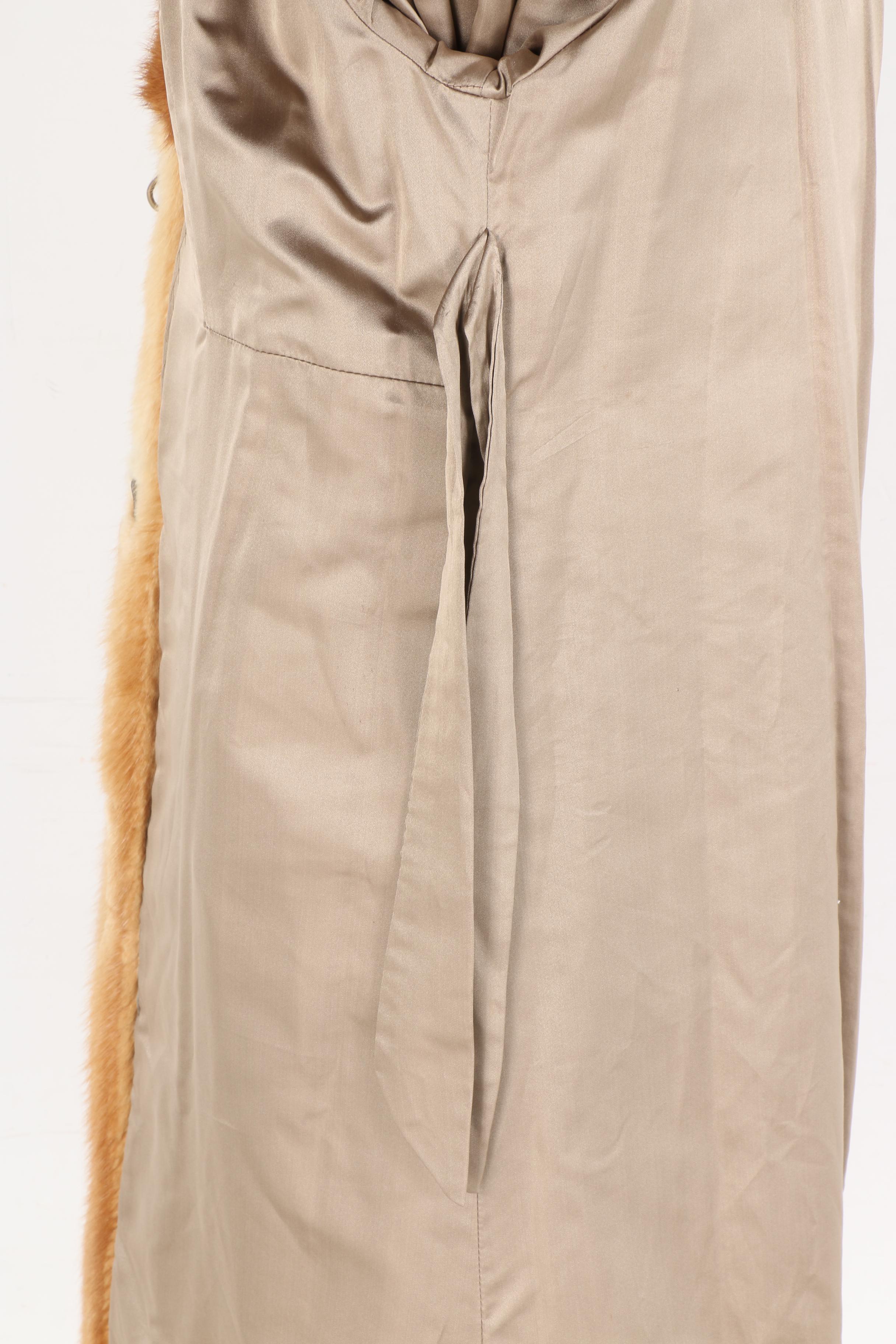 Claude Bison Full-Length Fur Coat