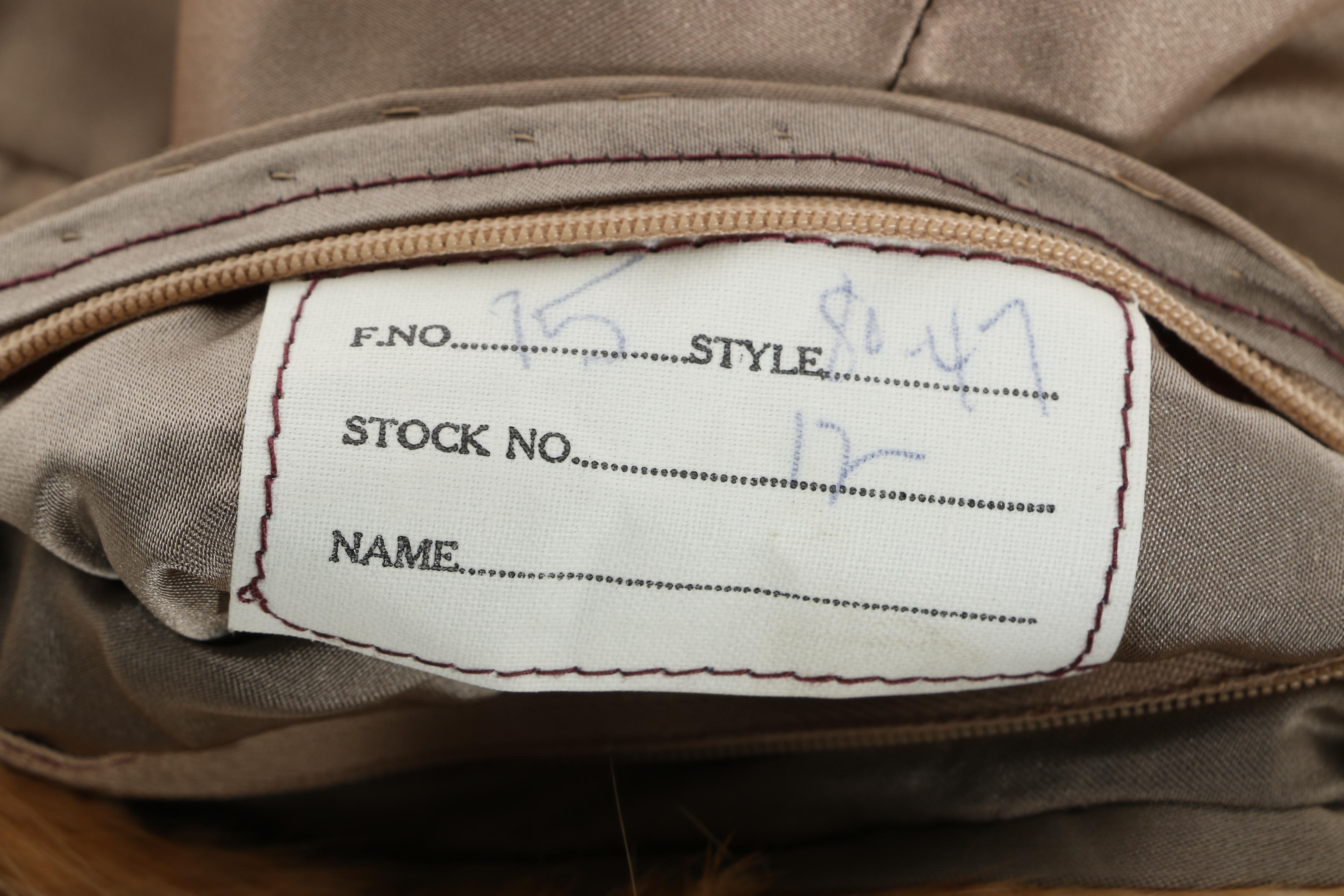 Claude Bison Full-Length Fur Coat