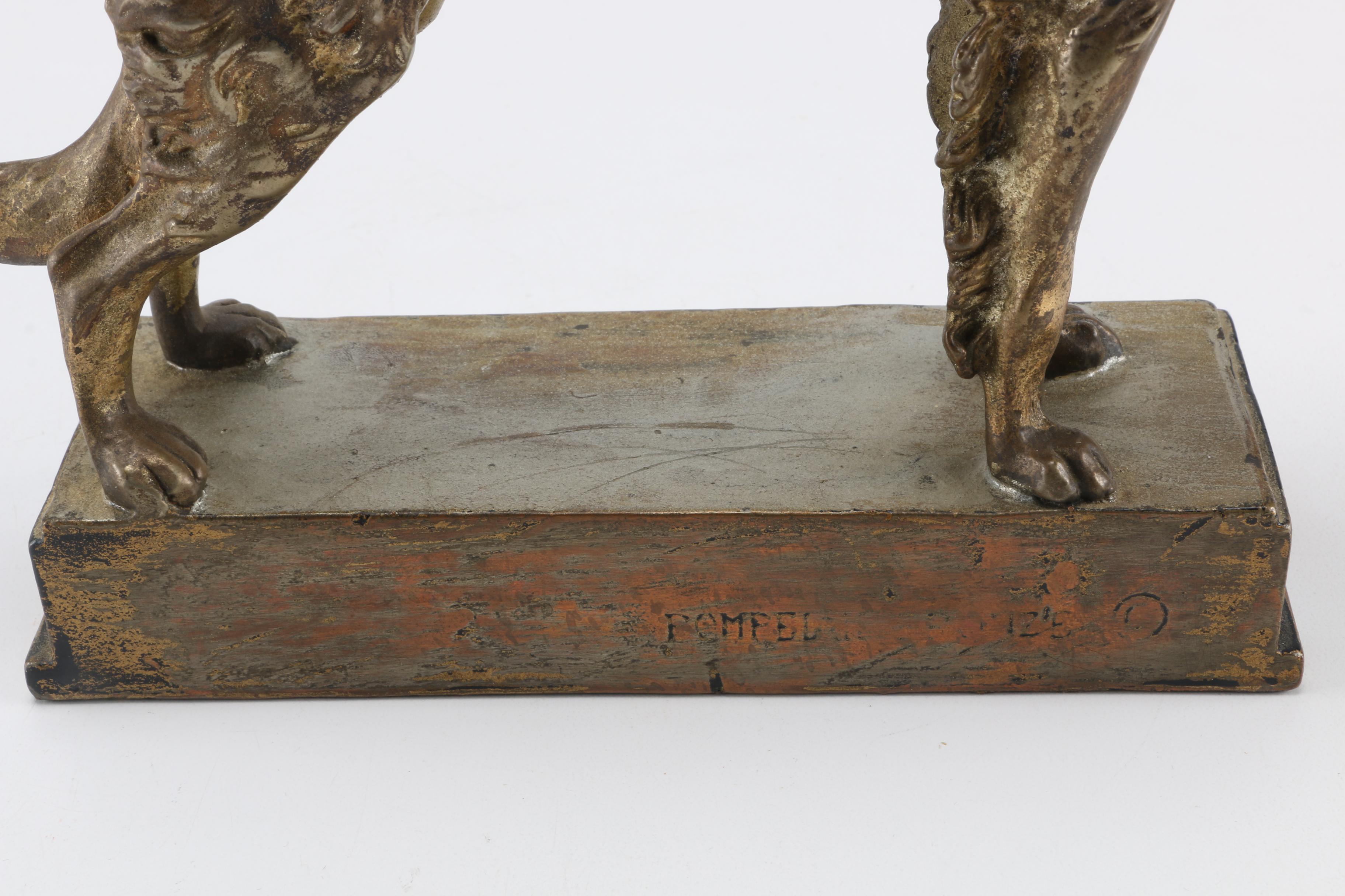 Early 20th Century Spelter Sculpture