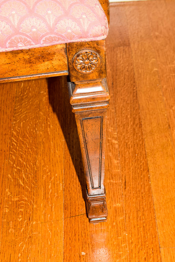 Vintage French Provincial Style Cane Back Chairs