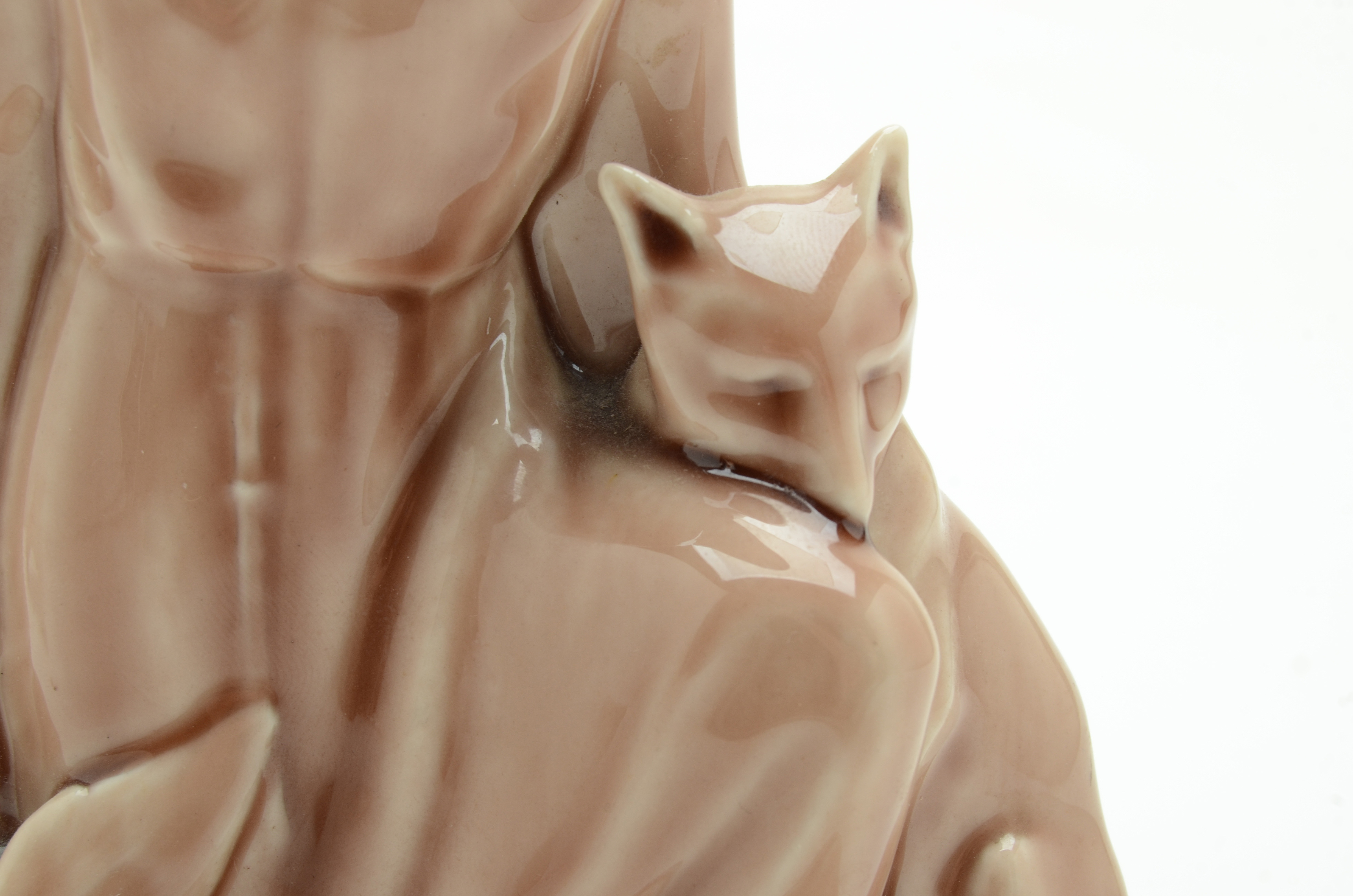 Rookwood Pottery St. Francis Bookends, 1959