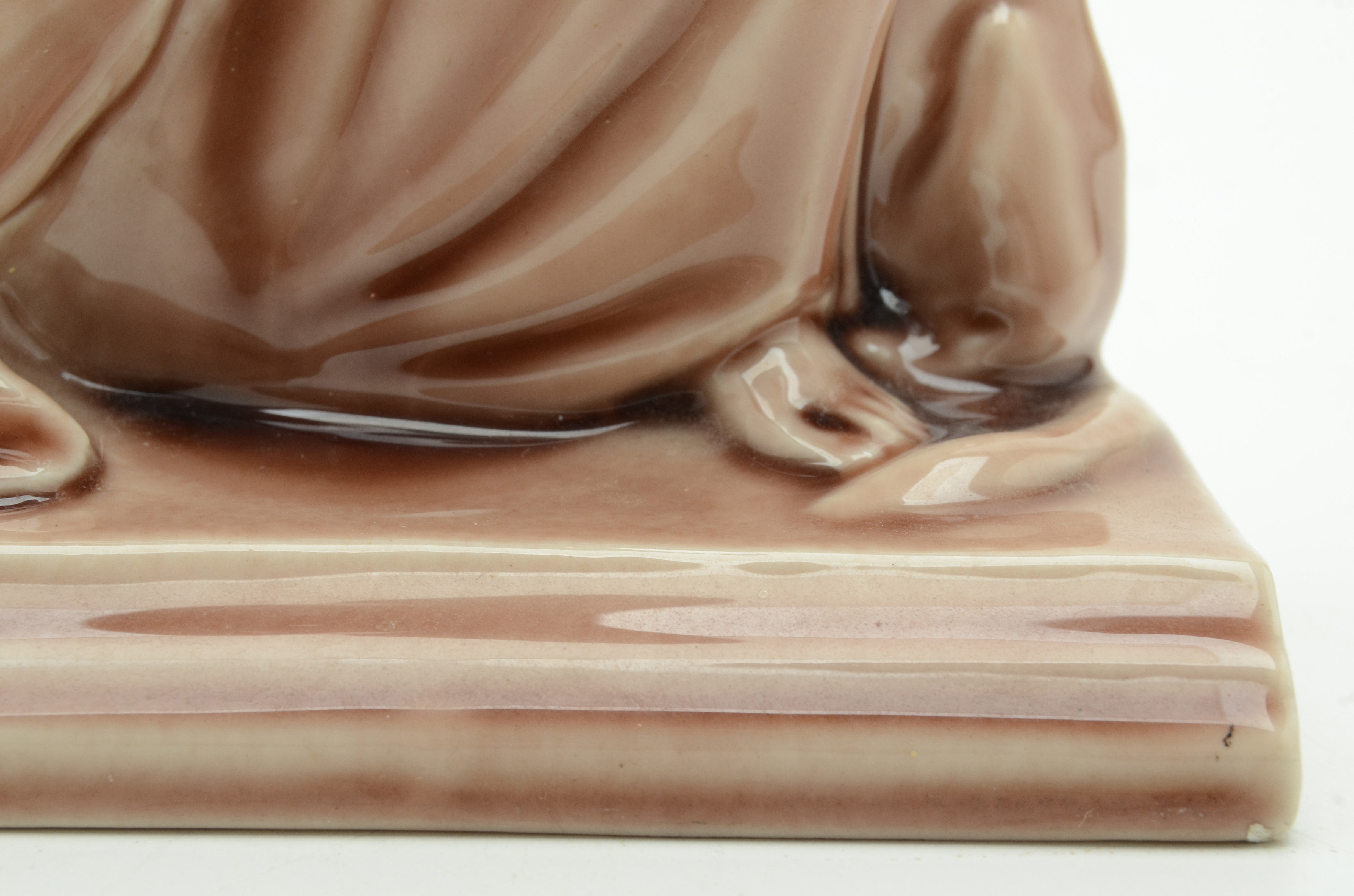 Rookwood Pottery St. Francis Bookends, 1959