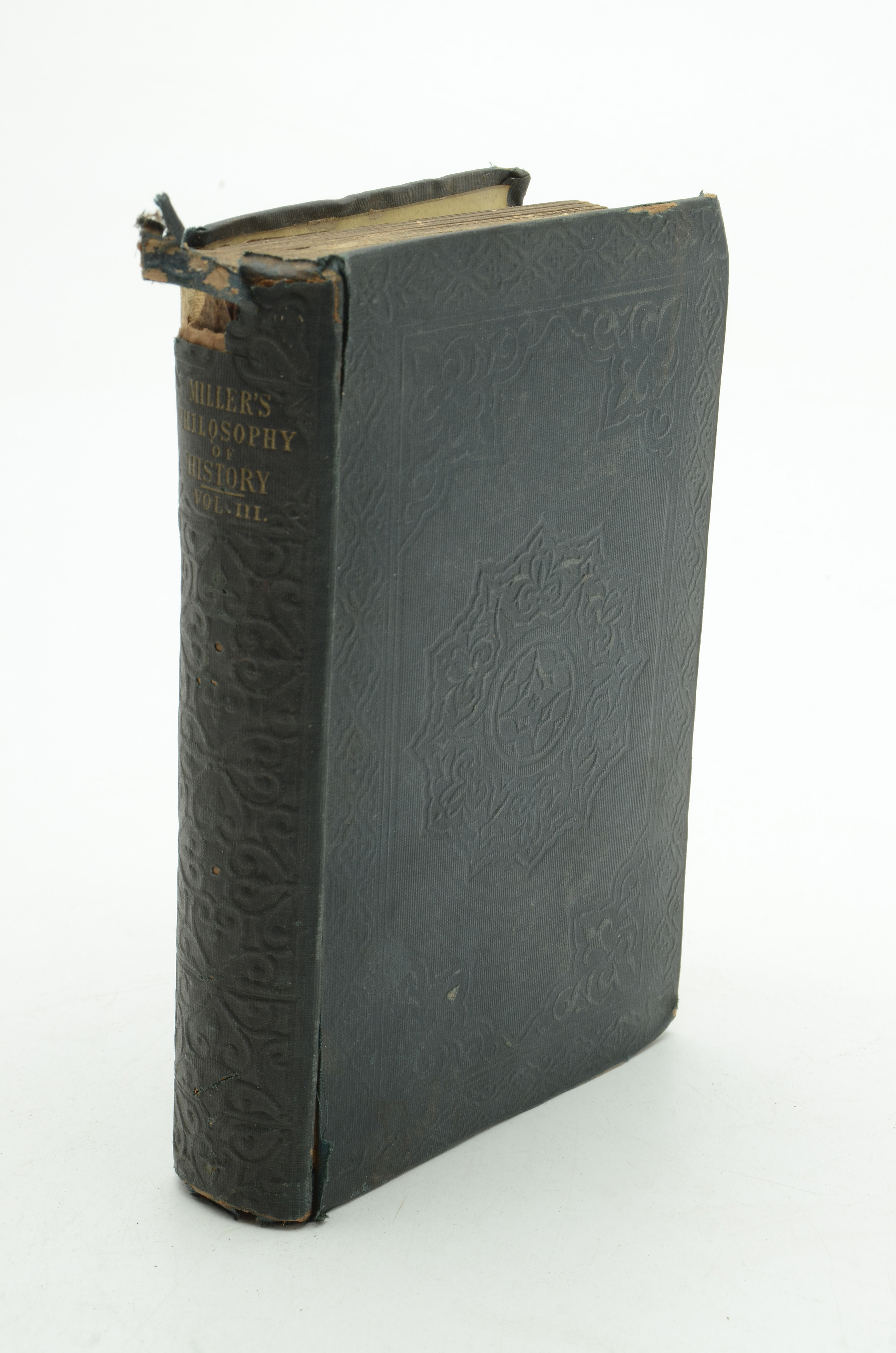 Three Volumes of George Miller's "History, Philosophically Illustrated", 1848