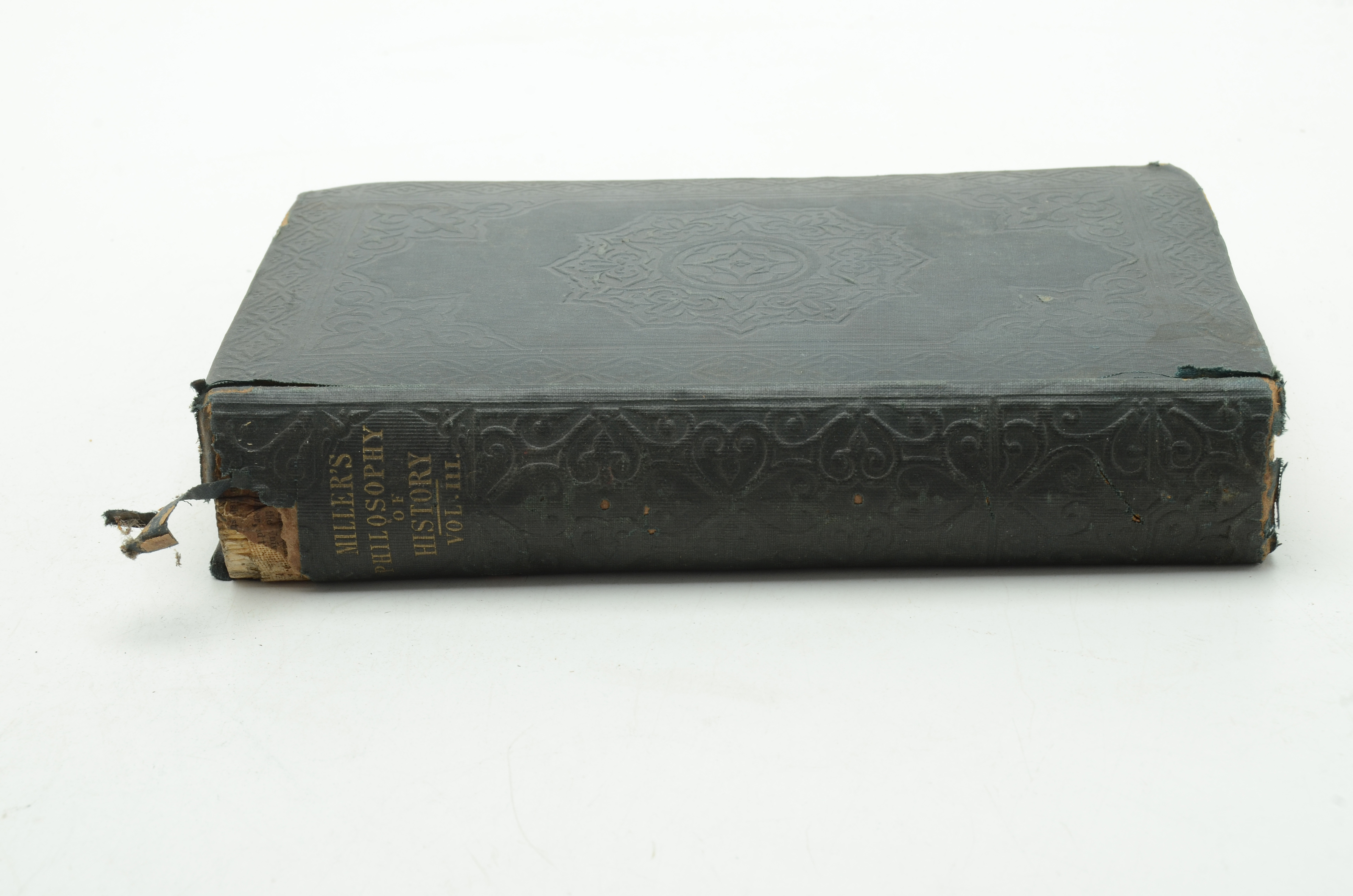 Three Volumes of George Miller's "History, Philosophically Illustrated", 1848