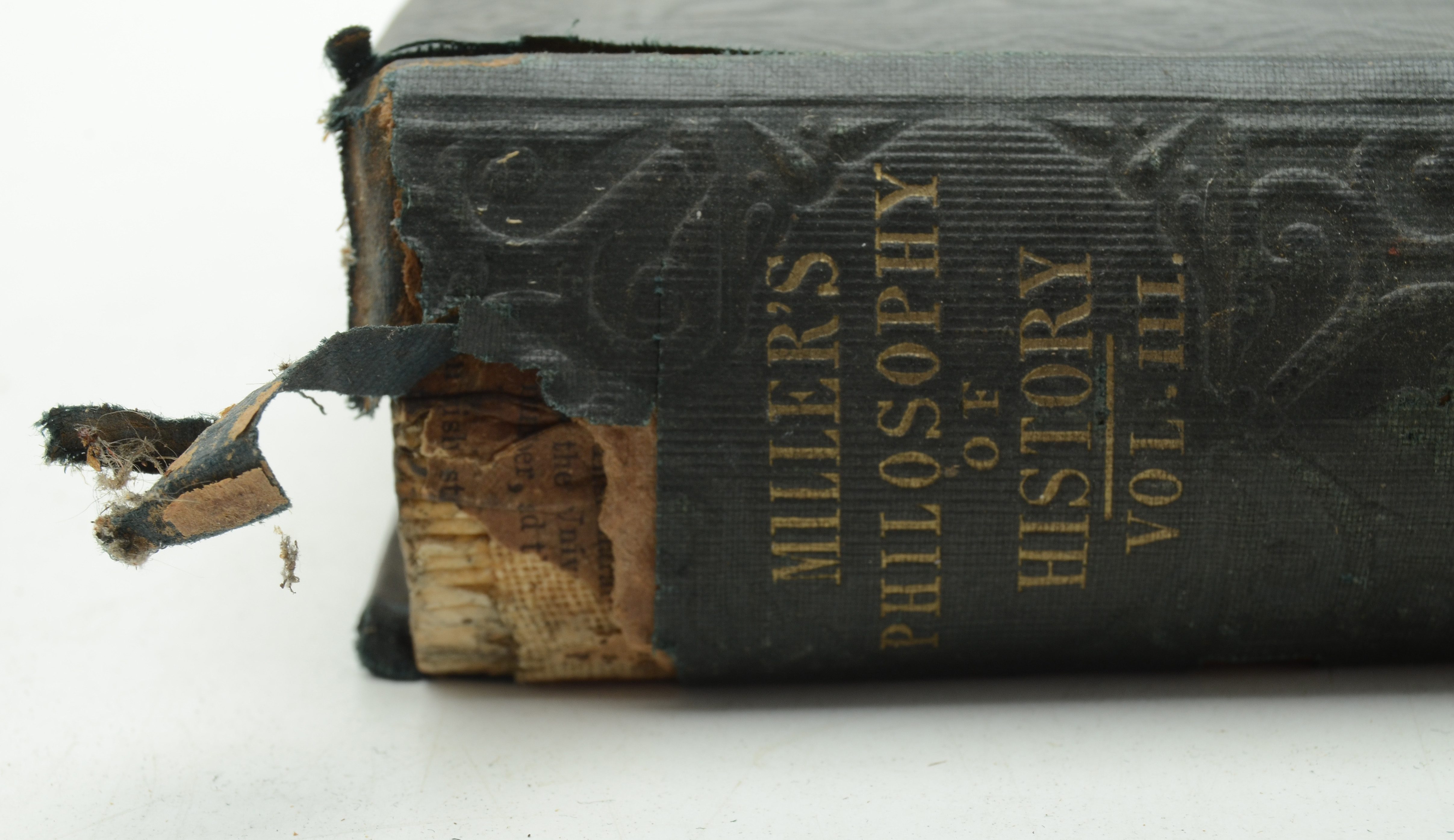 Three Volumes of George Miller's "History, Philosophically Illustrated", 1848