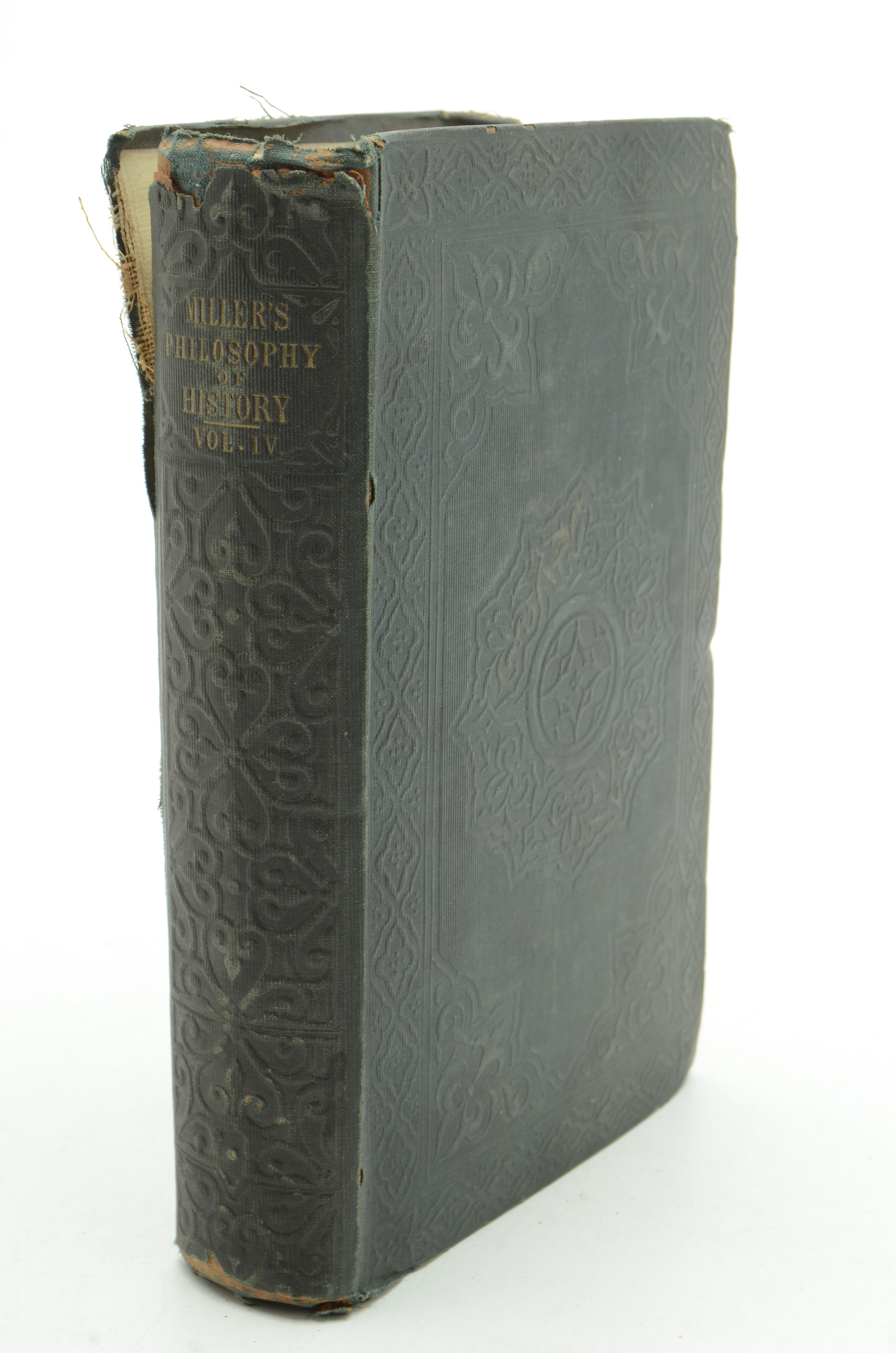 Three Volumes of George Miller's "History, Philosophically Illustrated", 1848